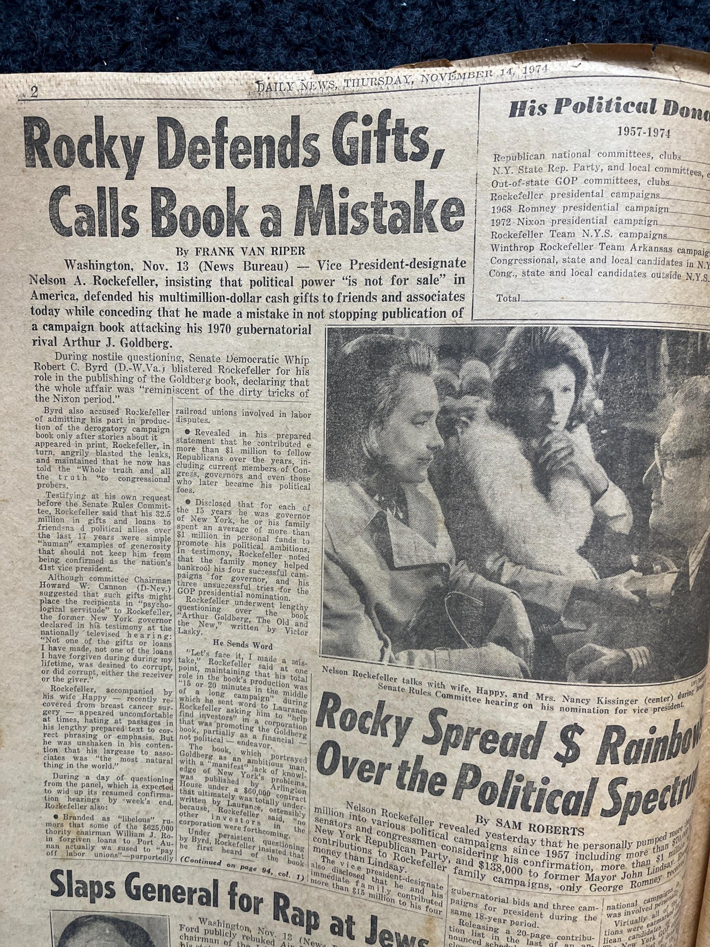 1970s Yasser Arafat Free Palestine Underground Newspaper, Black Panther Party, Vintage Antique Collectibles, Middle East Gifts, Israel Art