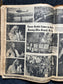 1970s Yasser Arafat Free Palestine Underground Newspaper, Black Panther Party, Vintage Antique Collectibles, Middle East Gifts, Israel Art