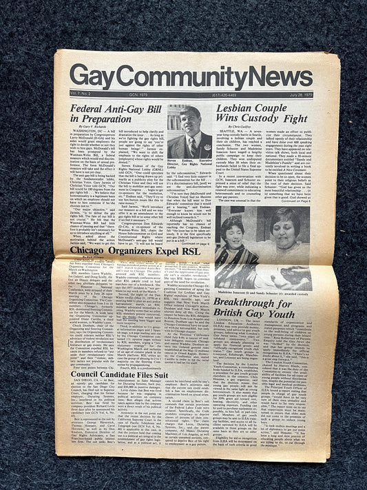 Vintage 1980s LGBT Canada Lesbian Newspaper, LGBTQIA Memorabilia, Queer Gifts Artworks, Lesbian gift, Trans Acceptance, Gay Books Magazines,