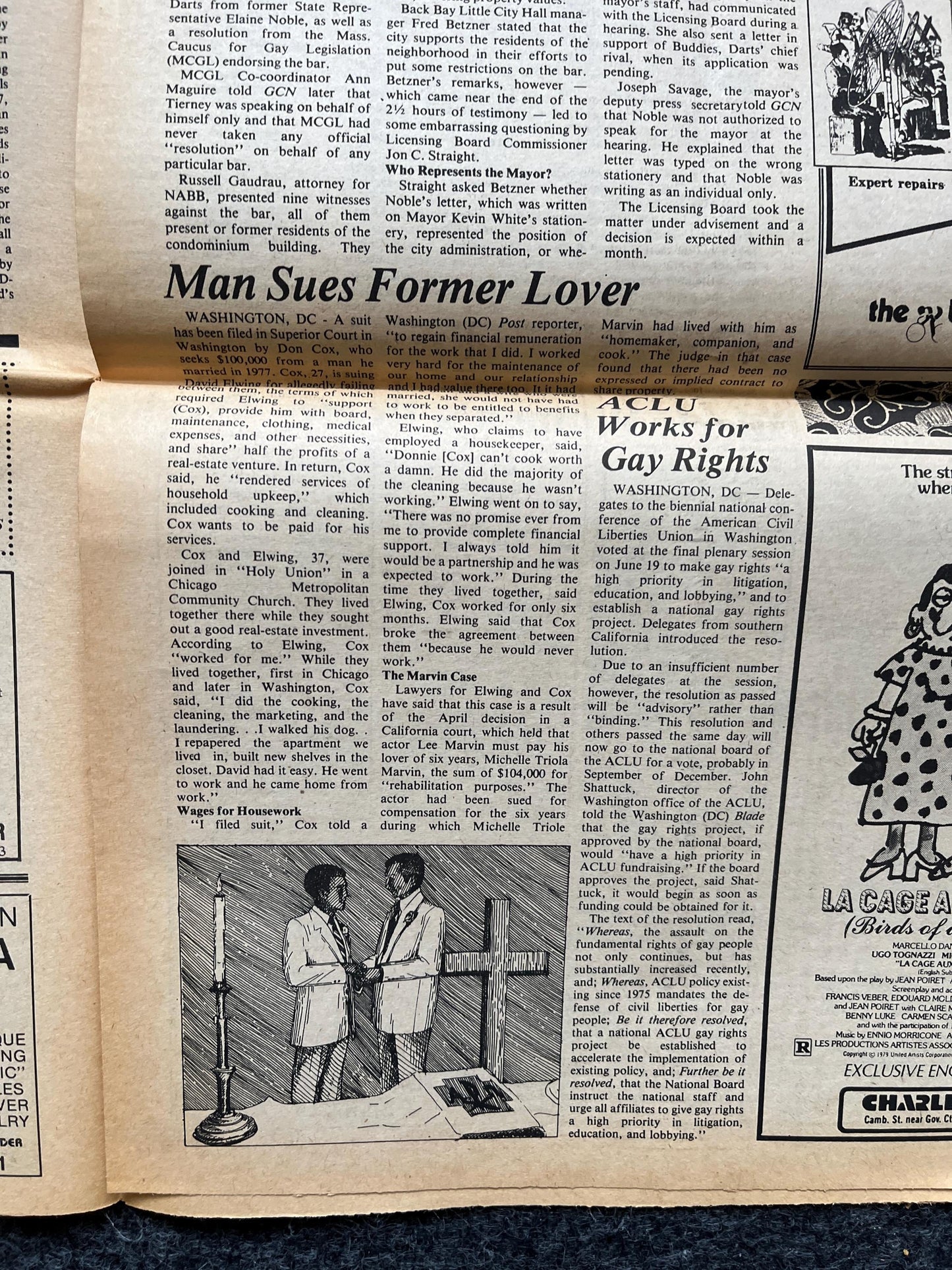Vintage 1980s LGBT Canada Lesbian Newspaper, LGBTQIA Memorabilia, Queer Gifts Artworks, Lesbian gift, Trans Acceptance, Gay Books Magazines,