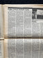 Vintage 1980s Boston LGBT Newspaper, LGBTQIA Memorabilia, Queer Gifts Artworks, Lesbian gift, Trans Acceptance, Gay Books Magazines,