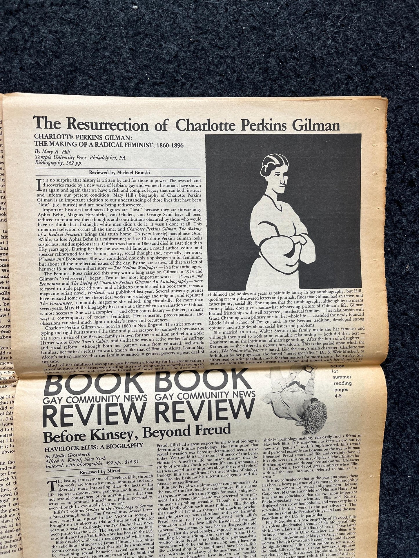Vintage 1980s Boston LGBT Newspaper, LGBTQIA Memorabilia, Queer Gifts Artworks, Lesbian gift, Trans Acceptance, Gay Books Magazines,