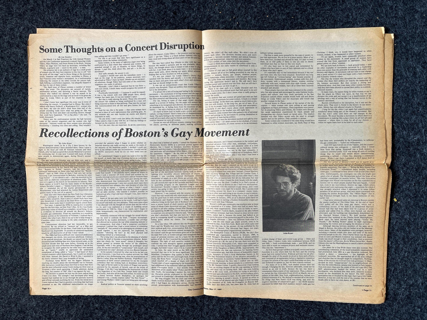 1980s LGBT Newspaper, LGBTQIA Memorabilia, Queer Gifts Artworks, Lesbian gift, Underground Newspaper, Gay Books Magazines, Boston History