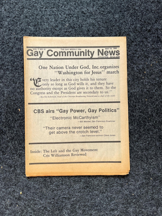 1980s LGBT Christian Newspaper, LGBTQIA Memorabilia, Queer Gifts Artworks, Lesbian gift, Underground Newspaper, Gay Books Magazines