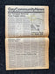 1980s LGBT Newspaper, LGBTQIA Memorabilia, Queer Gifts Artworks, Lesbian gift, Underground Newspaper, Gay Books Magazines, Boston History