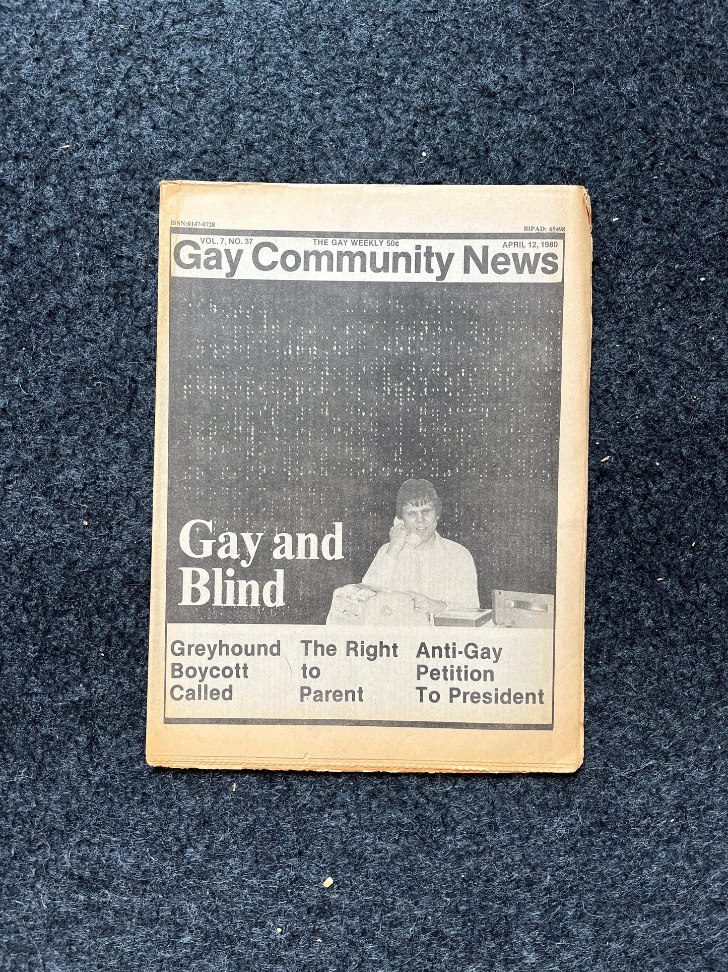 1980s LGBT Newspaper, LGBTQIA Memorabilia, Queer Gifts Artworks, Lesbian gift, Underground Newspaper, Gay Books Magazines, Boston History