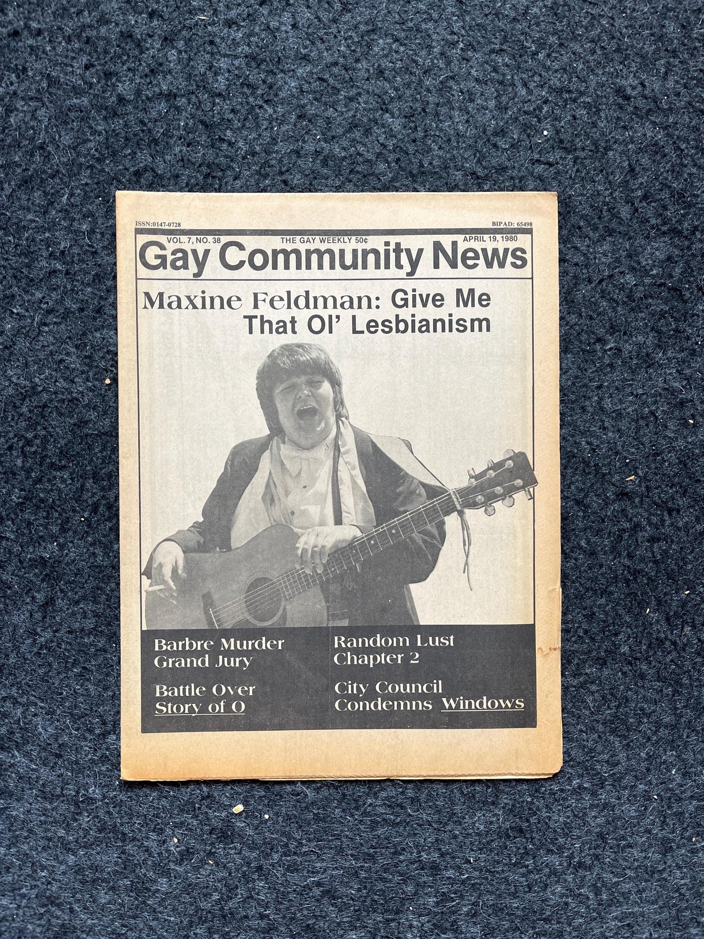 1980s LGBT Newspaper, LGBTQIA Memorabilia, Queer Gifts Artworks, Lesbian gift, Underground Newspaper, Gay Books Magazines, Boston History