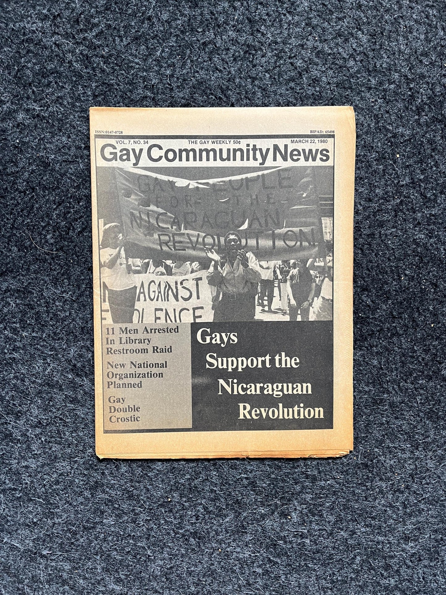 1980s LGBT Newspaper, LGBTQIA Memorabilia, Queer Gifts Artworks, Lesbian gift, Underground Newspaper, Gay Books Magazines, Boston History