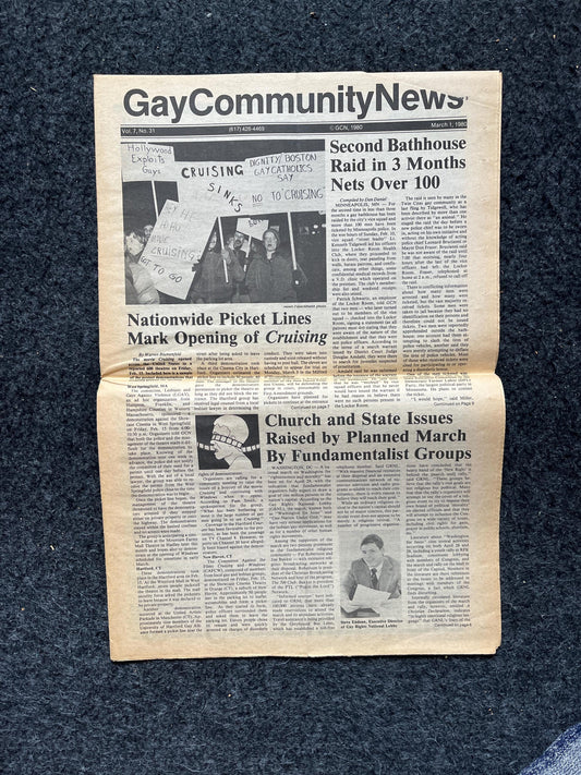 1980s LGBT Christian Newspaper, LGBTQIA Memorabilia, Queer Gifts Artworks, Lesbian gift, Underground Newspaper, Gay Books Magazines