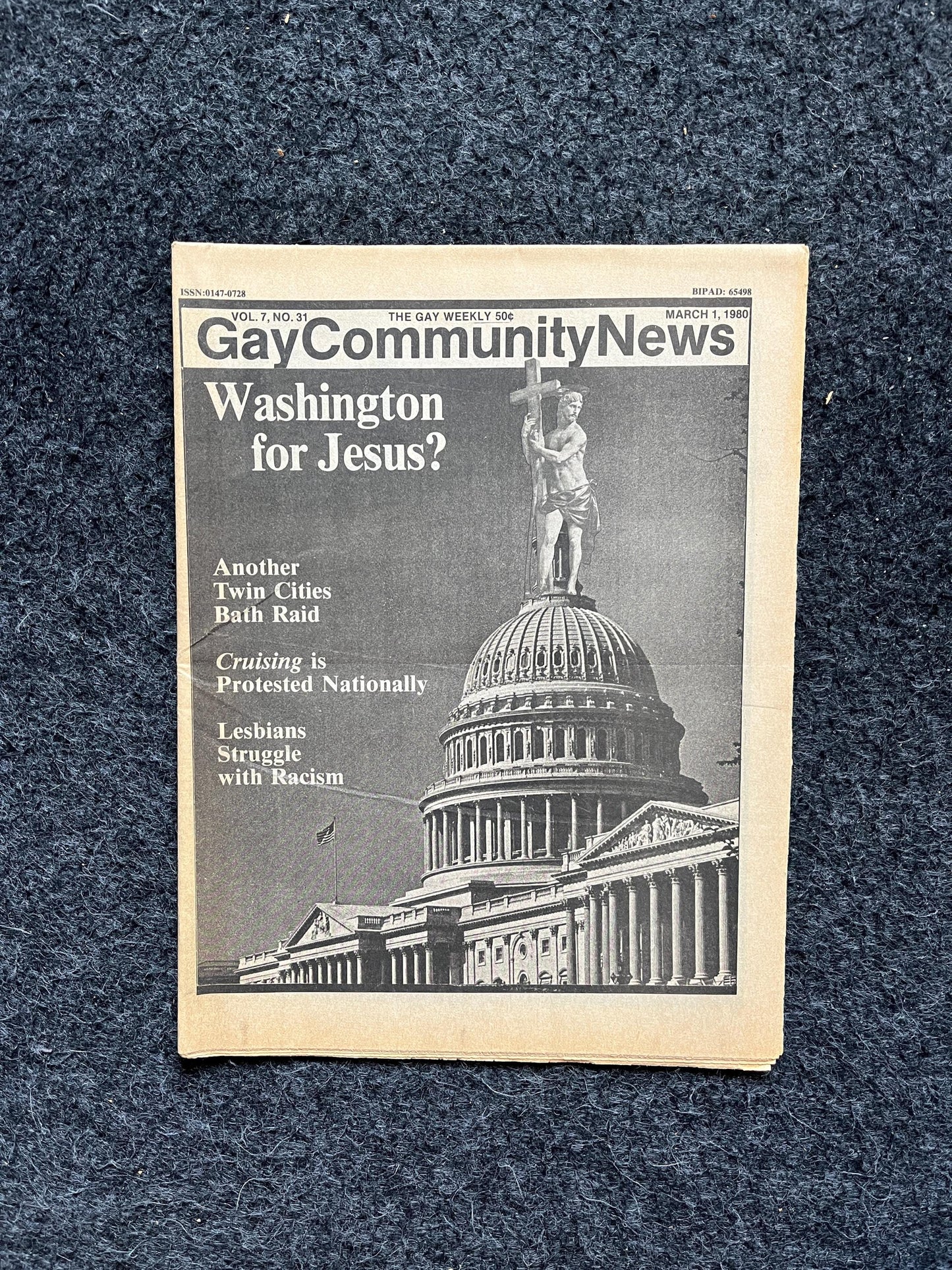1980s LGBT Christian Newspaper, LGBTQIA Memorabilia, Queer Gifts Artworks, Lesbian gift, Underground Newspaper, Gay Books Magazines