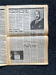 1980s LGBT Cruising Movie Newspaper, LGBTQIA Memorabilia, Queer Gifts Artworks, Lesbian gift, Underground Newspaper, Boston History