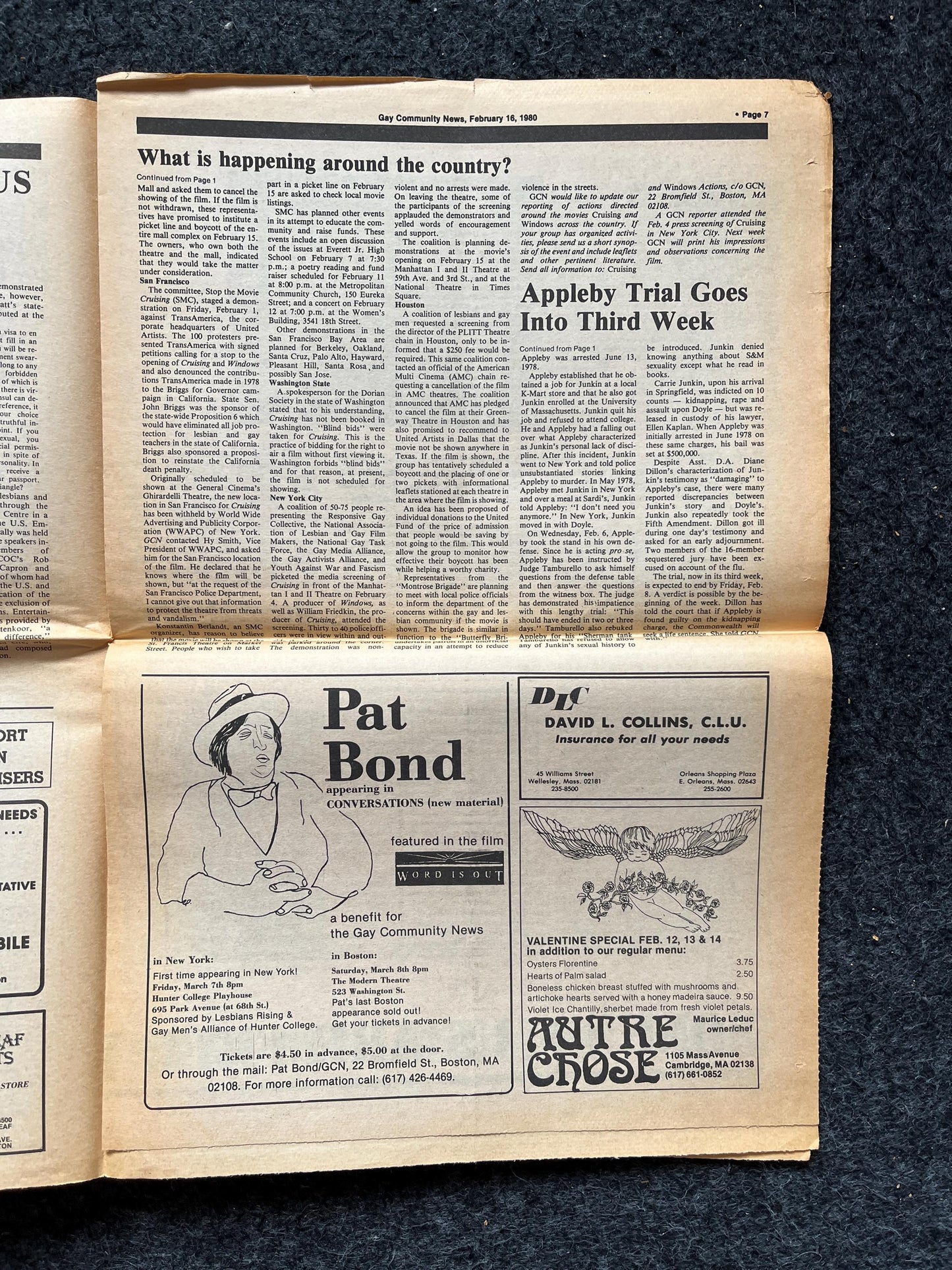 1980s Gay Prisoners and Lesbian Newspaper, LGBTQIA Memorabilia, Queer Gifts Artworks, Lesbian gift, Trans Acceptance, Gay Books Magazines,