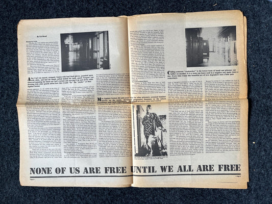 1980s Gay Prisoners and Lesbian Newspaper, LGBTQIA Memorabilia, Queer Gifts Artworks, Lesbian gift, Trans Acceptance, Gay Books Magazines,