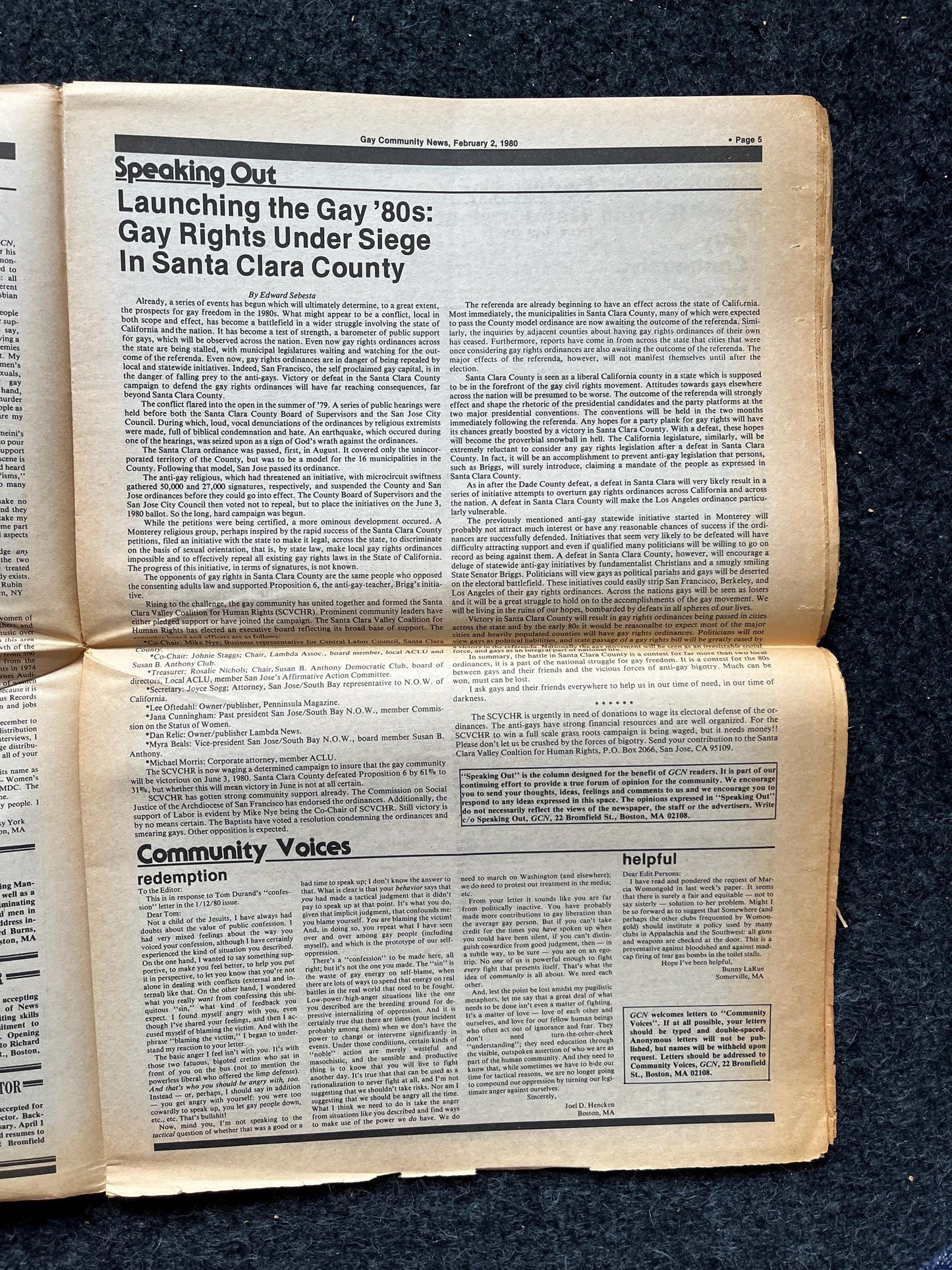 1980s US Army LGBT Newspaper, LGBTQIA Memorabilia, Queer Gifts Artworks, Lesbian gift, Underground Newspaper, Gay Books Magazines,