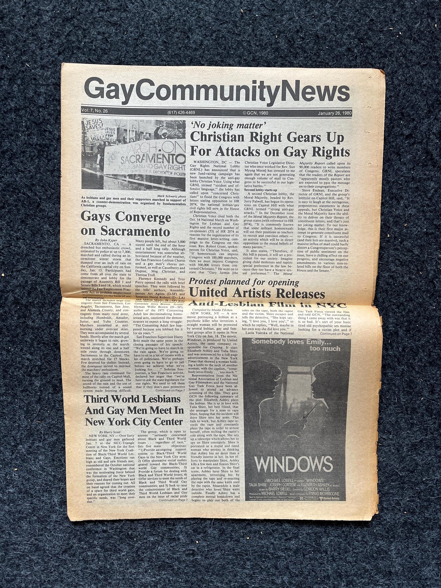 1980s American Lesbian in Paris Newspaper, LGBTQIA Memorabilia, Queer Gifts Artworks, Lesbian gift, Trans Acceptance, Gay Books Magazines,