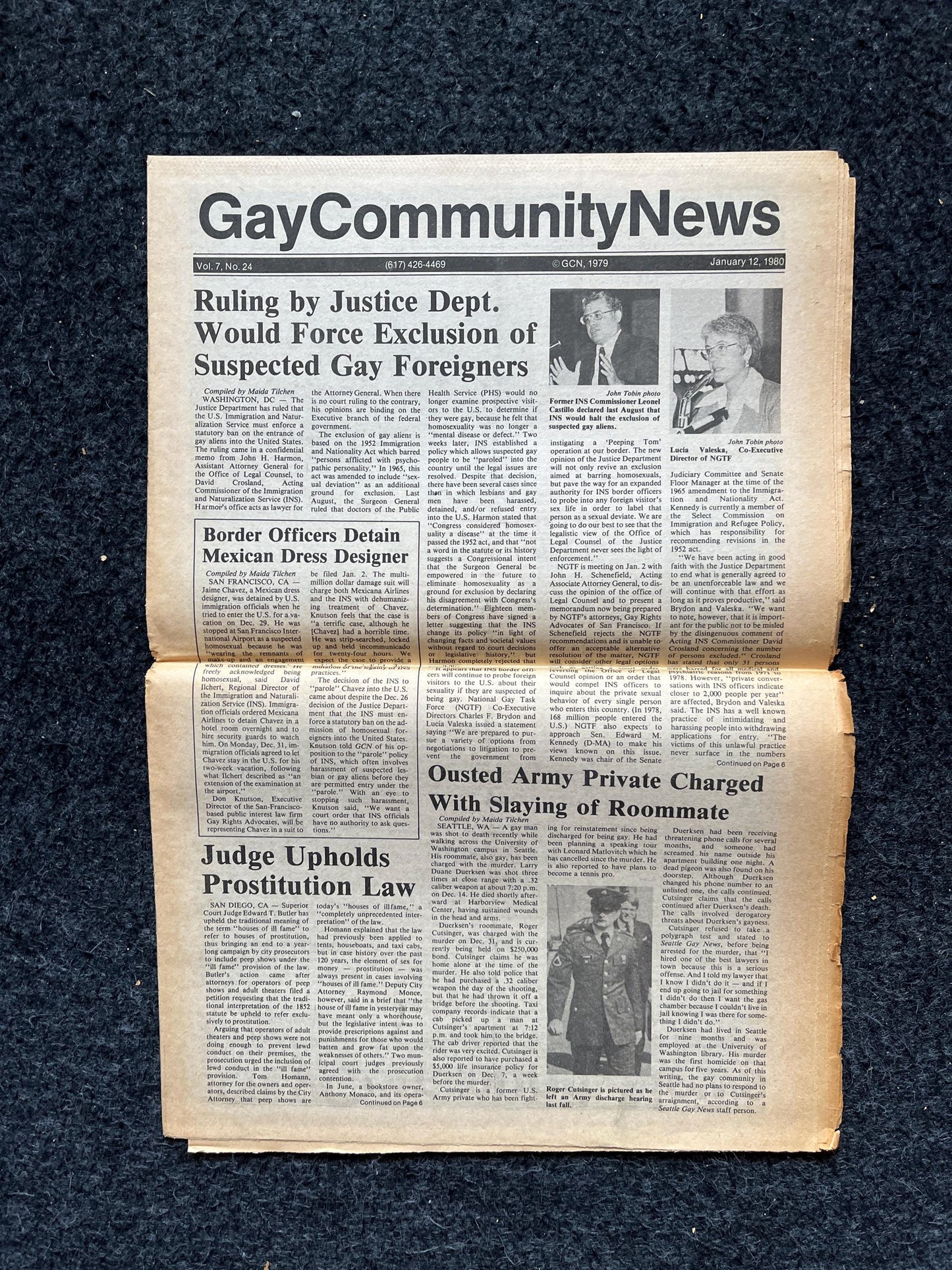 1980s LGBT Statue of Liberty Newspaper, LGBTQIA Memorabilia, Queer Gifts Artworks, Lesbian gift, Underground Newspaper, Gay Books Magazines,