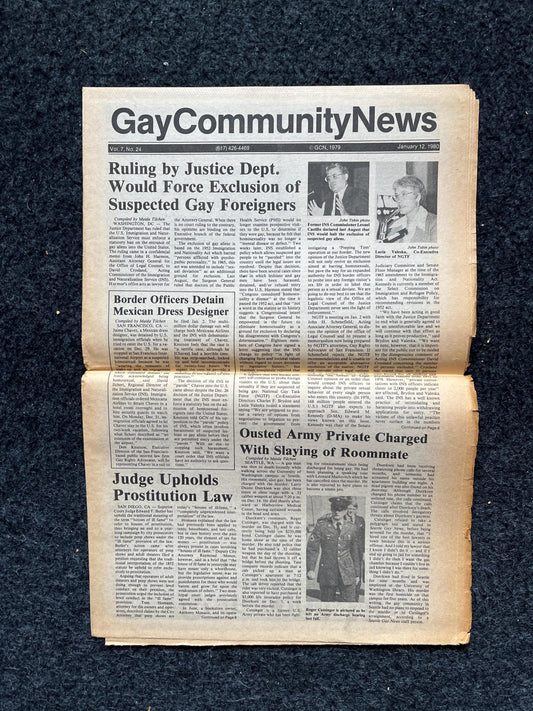 1980s LGBT Statue of Liberty Newspaper, LGBTQIA Memorabilia, Queer Gifts Artworks, Lesbian gift, Underground Newspaper, Gay Books Magazines,