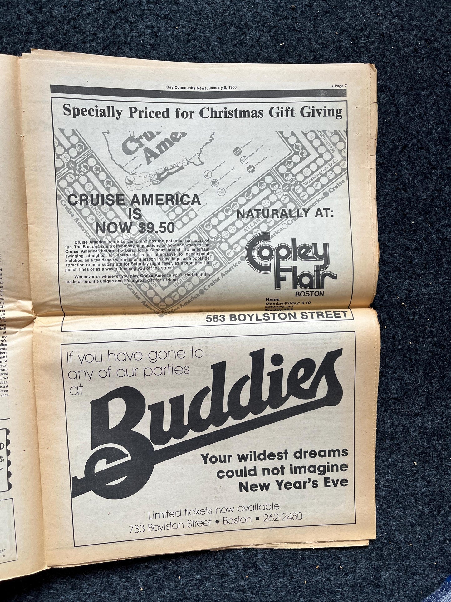 1980s LGBT Gay Poetry Newspaper, LGBTQIA Memorabilia, Queer Gifts Artworks, Lesbian gift, Underground Newspaper, Gay Books Magazines,