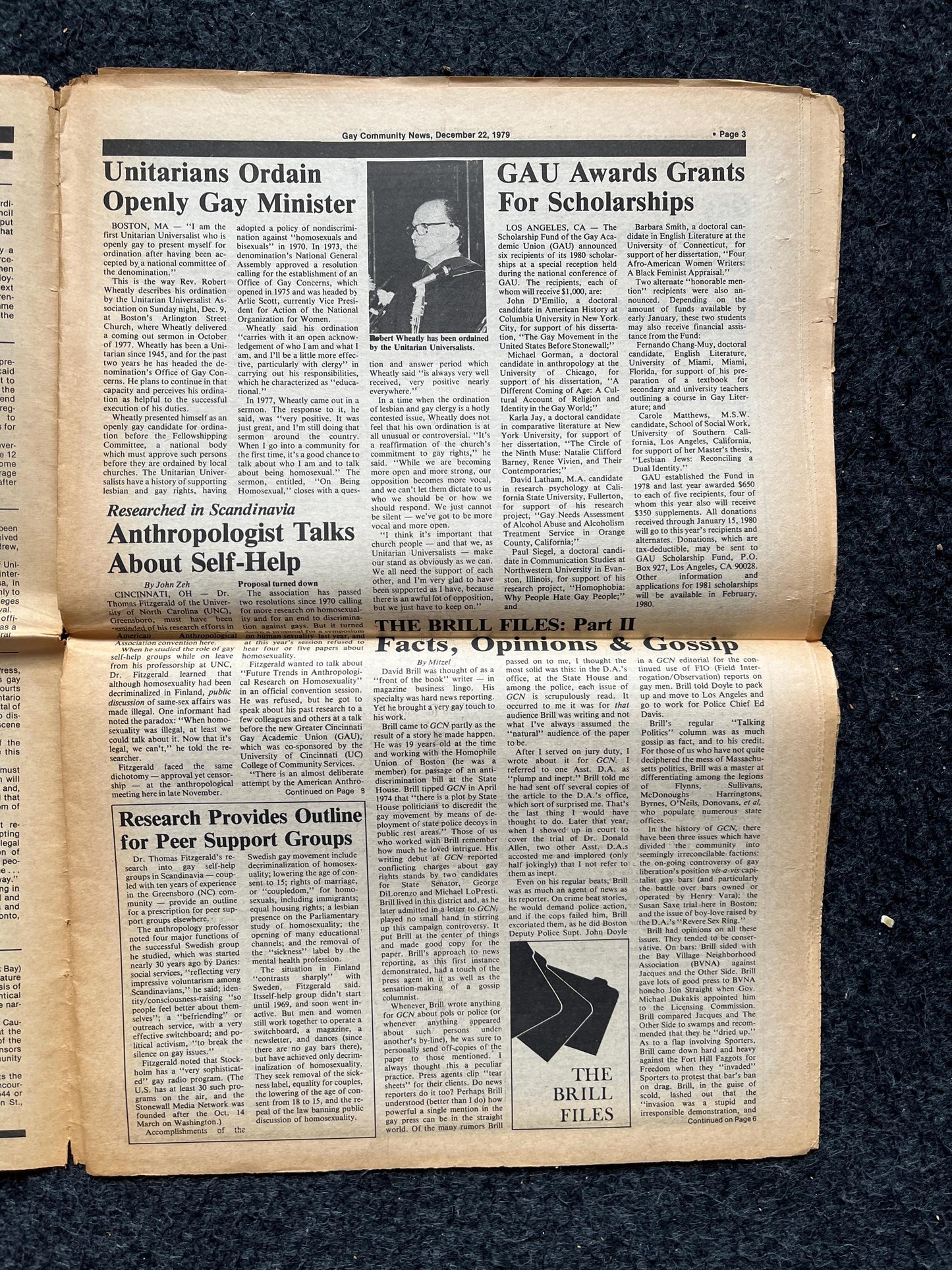 1980s American Lesbian in Paris Newspaper, LGBTQIA Memorabilia, Queer Gifts Artworks, Lesbian gift, Trans Acceptance, Gay Books Magazines,