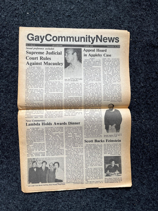 1980s LGBT Sally Gearhart Newspaper, LGBTQIA Memorabilia, Queer Gifts Artworks, Lesbian gift, Underground Newspaper, Gay Books Magazines,