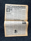 1980s LGBT Texas Donald Baker Newspaper, LGBTQIA Memorabilia, Queer Gifts Artworks, Lesbian gift, Underground Newspaper, Gay Books Magazine
