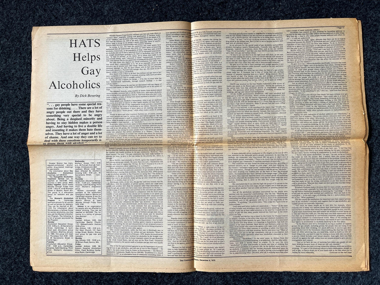 1980s LGBT Texas Donald Baker Newspaper, LGBTQIA Memorabilia, Queer Gifts Artworks, Lesbian gift, Underground Newspaper, Gay Books Magazine
