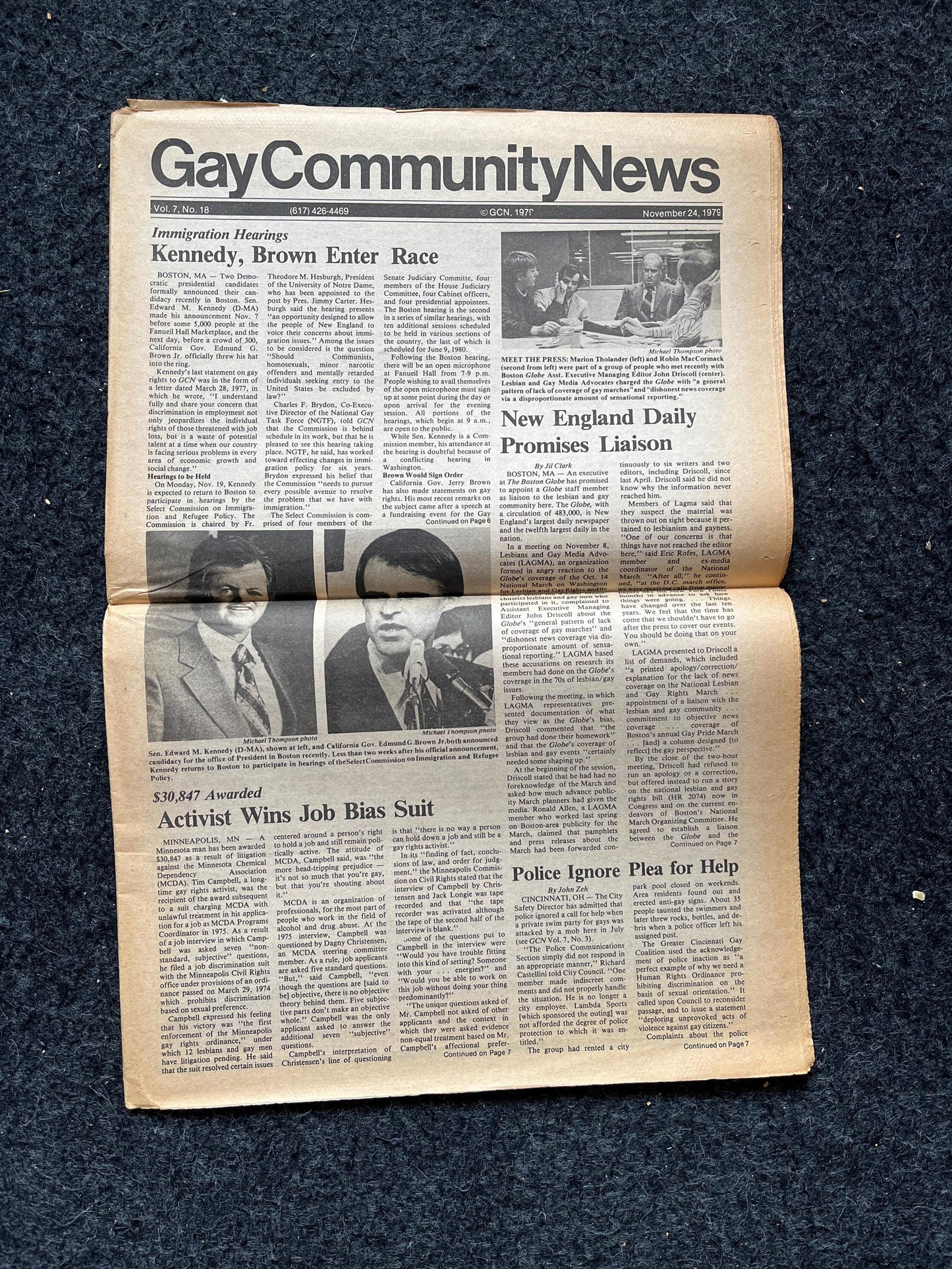 1980s American Lesbian in Paris Newspaper, LGBTQIA Memorabilia, Queer Gifts Artworks, Lesbian gift, Trans Rights, Gay Books Magazines,