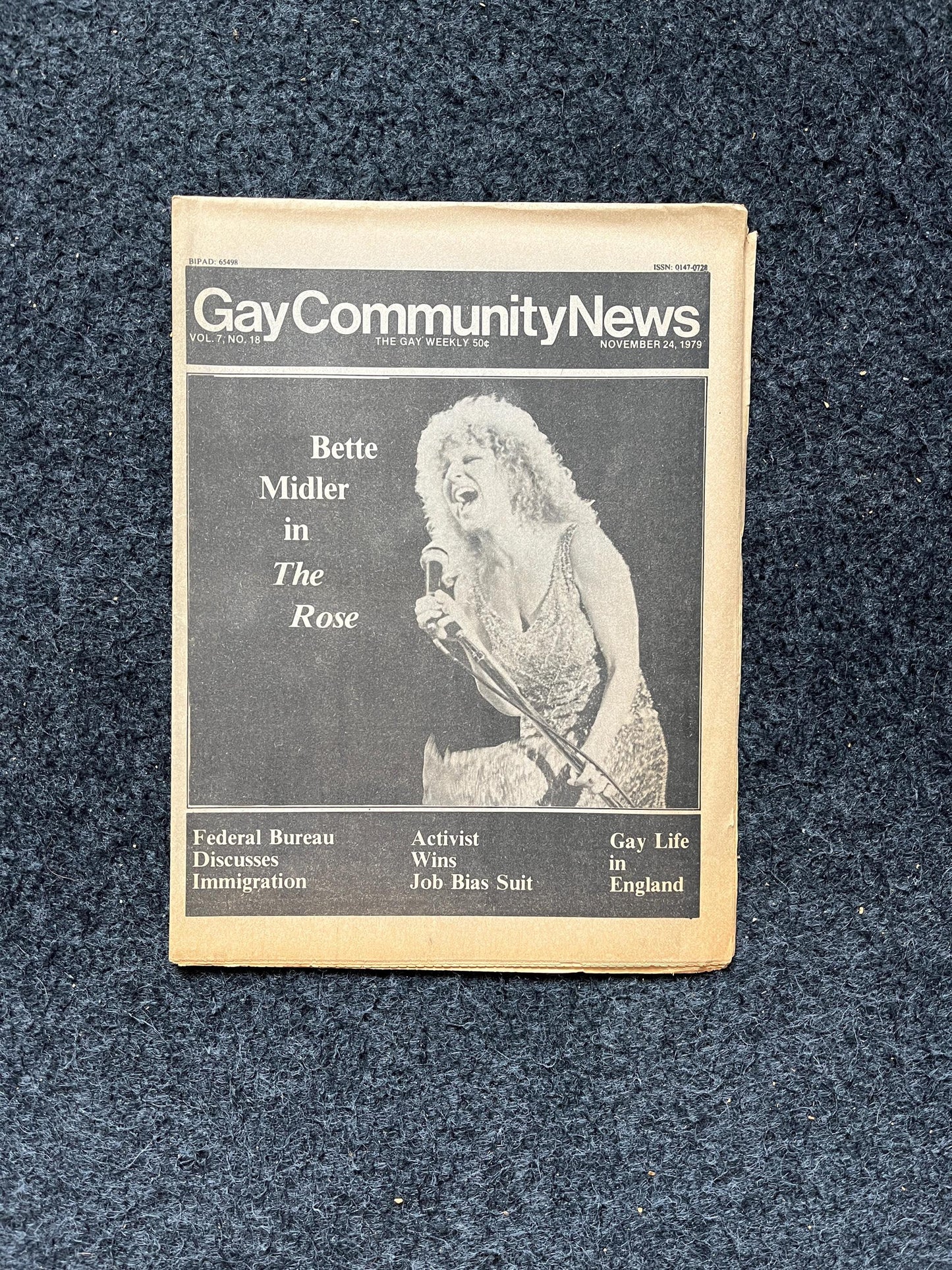 1980s American Lesbian in Paris Newspaper, LGBTQIA Memorabilia, Queer Gifts Artworks, Lesbian gift, Trans Rights, Gay Books Magazines,