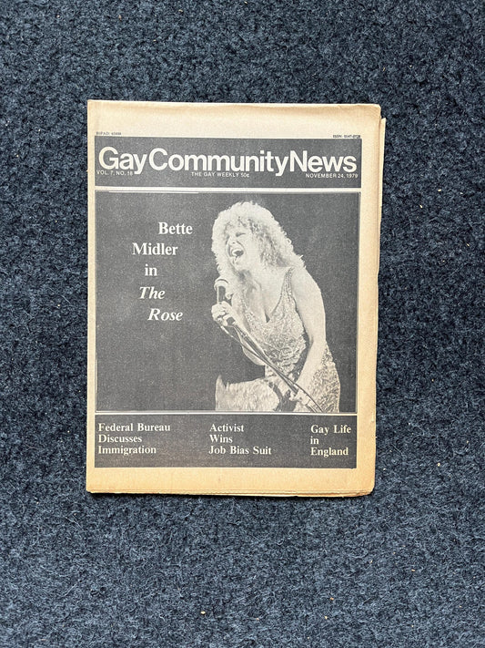 1980s American Lesbian in Paris Newspaper, LGBTQIA Memorabilia, Queer Gifts Artworks, Lesbian gift, Trans Rights, Gay Books Magazines,
