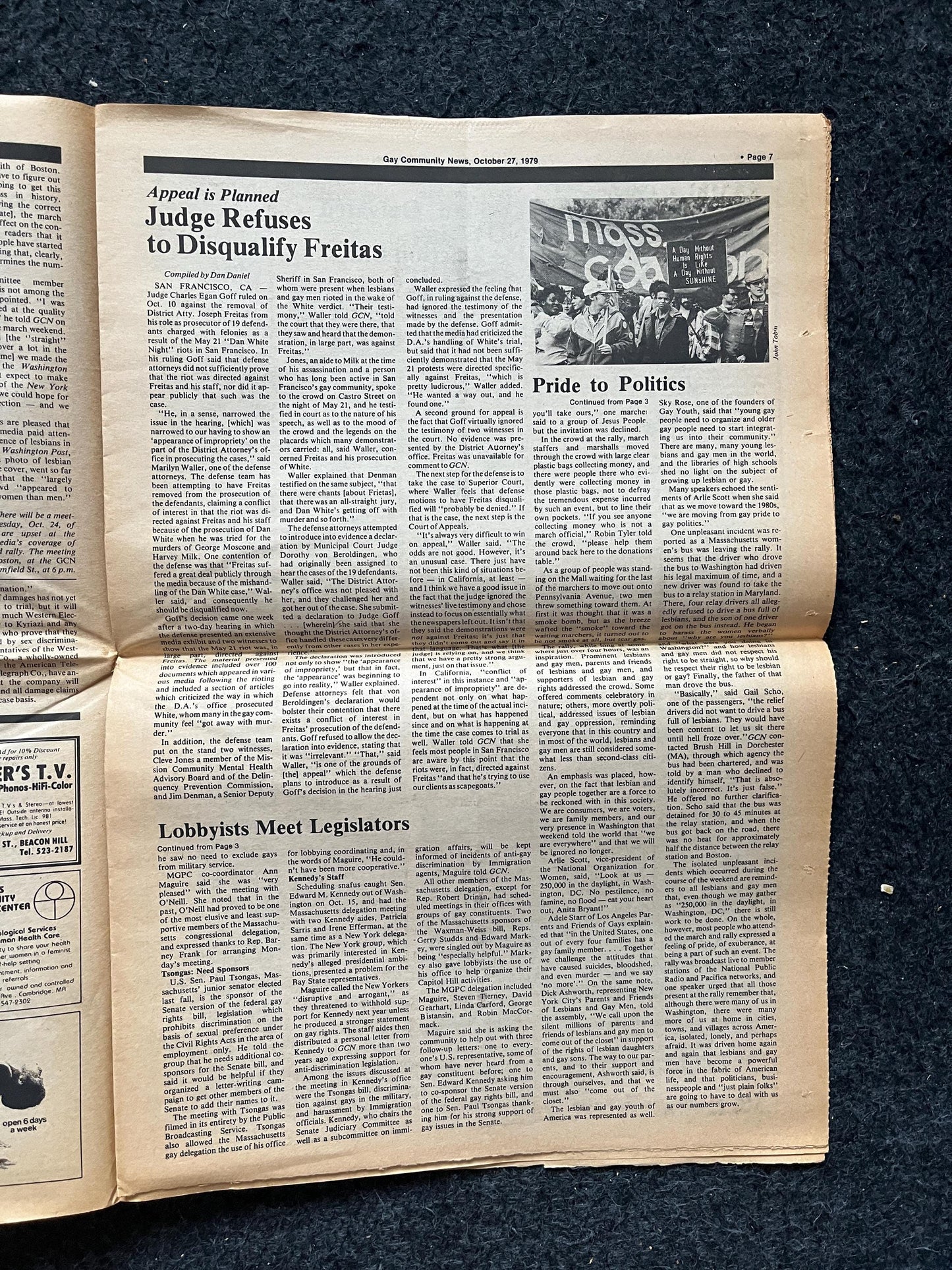 1980s Gay Pride March in Washington DC, LGBTQIA Memorabilia, Queer Gifts Artworks, Lesbian gift, Trans Rights, Gay Books Magazines,