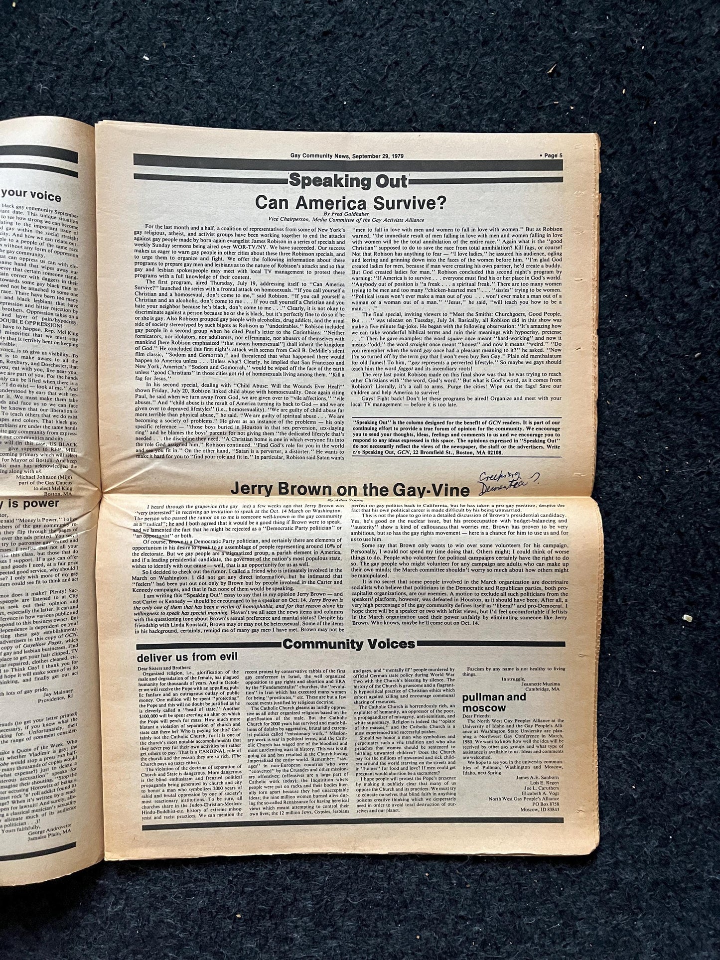 1980 Lesbian Festival, Vintage Newspaper, LGBTQIA Memorabilia, Queer Gifts Artworks, Lesbian gift, Trans Rights, Gay Books Magazines,