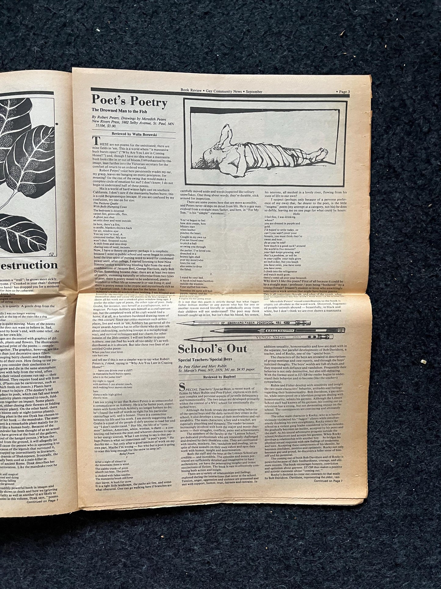1980 Lesbian Festival, Vintage Newspaper, LGBTQIA Memorabilia, Queer Gifts Artworks, Lesbian gift, Trans Rights, Gay Books Magazines,