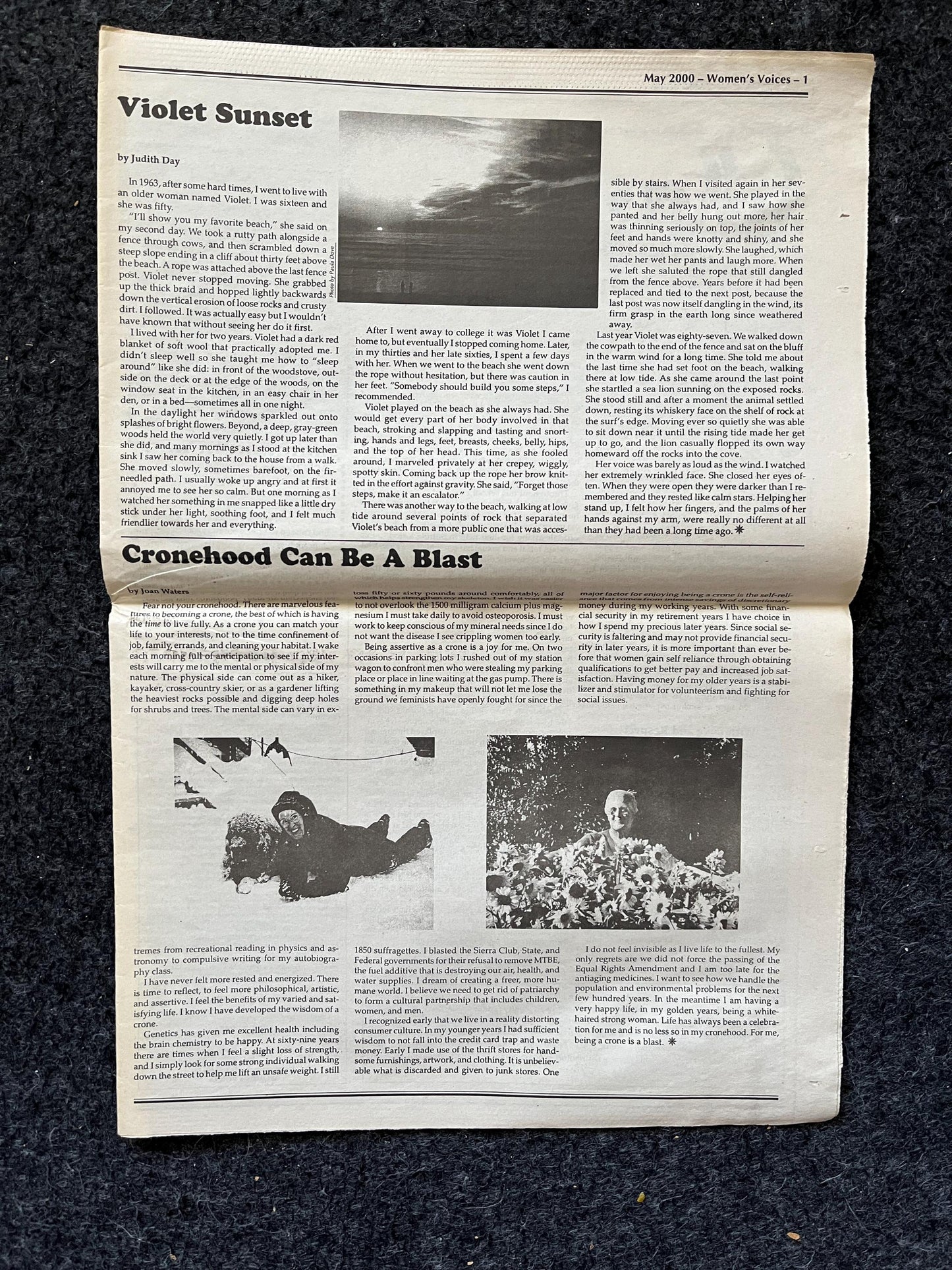 Vintage 200 Feminist Newspaper, Womens Voice Third Wave Feminism, Gifts for Wife Mother, Feminist Gifts, Female Empowerment, Feminist Art