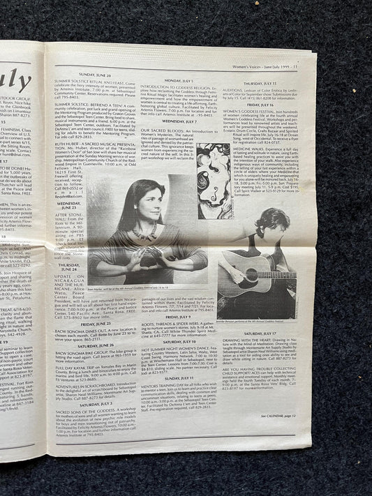 Vintage 200 Feminist Newspaper, Womens Voice Third Wave Feminism, Gifts for Wife Mother, Feminist Gifts, Female Empowerment, Feminist Art