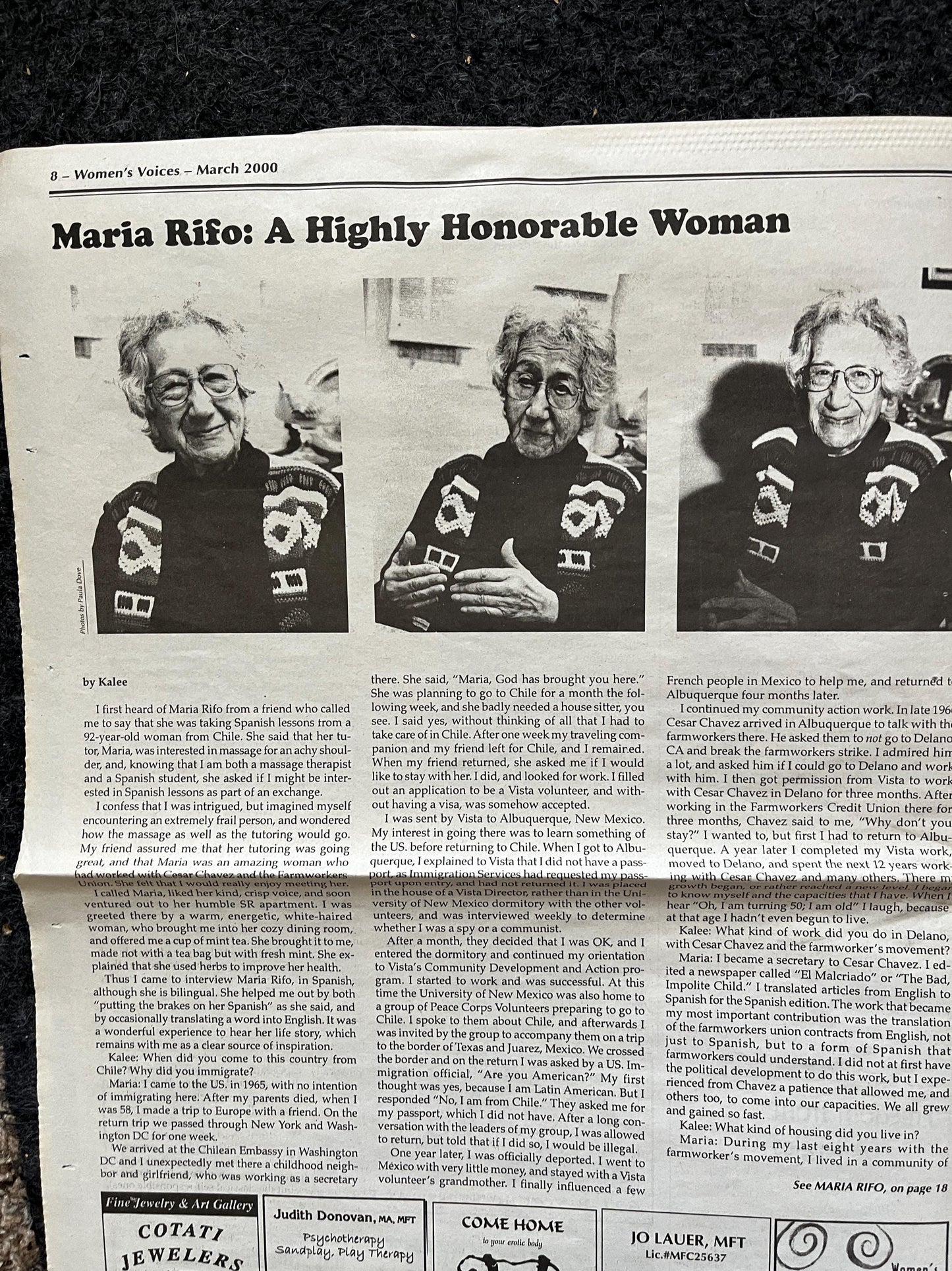 Vintage Y2K Feminist Newspaper, Womens Voice Third Wave Feminism, Gifts for Wife Mother, Feminist Gifts, Female Empowerment, Feminist Art