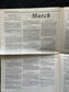 Vintage Y2K Feminist Newspaper, Womens Voice Third Wave Feminism, Gifts for Wife Mother, Feminist Gifts, Female Empowerment, Feminist Art
