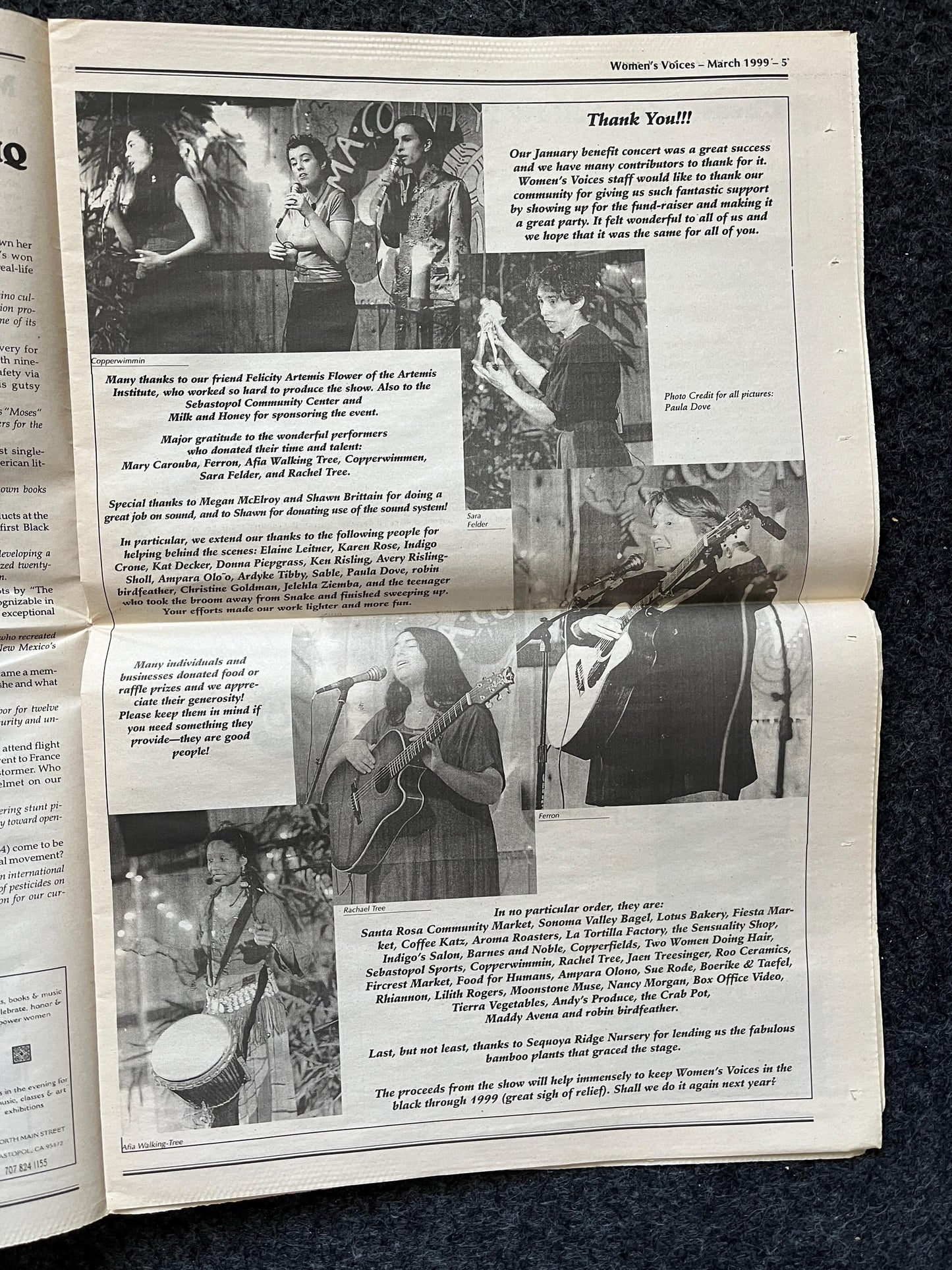 Vintage Y2K Feminist Newspaper, Womens Voice Third Wave Feminism, Gifts for Wife Mother, Feminist Gifts, Female Empowerment, Feminist Art