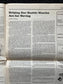 Vintage Y2K Feminist Newspaper, Womens Voice Third Wave Feminism, Gifts for Wife Mother, Feminist Gifts, Female Empowerment, Feminist Art