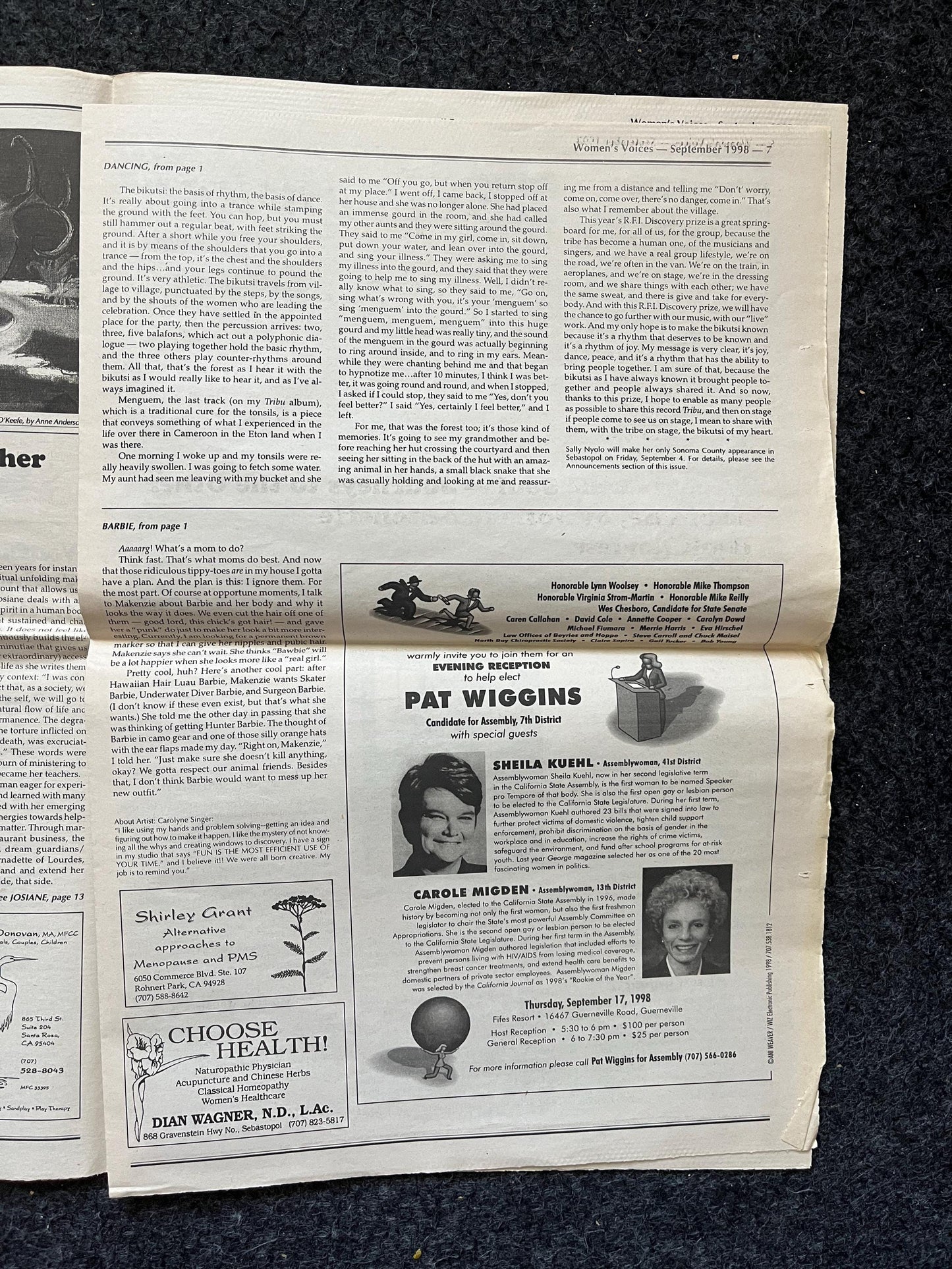 Vintage 2000 Pet Feminist Newspaper, Womens Voice Third Wave Feminism, Gifts for Wife Mother, Feminist Gifts, Female Empowerment