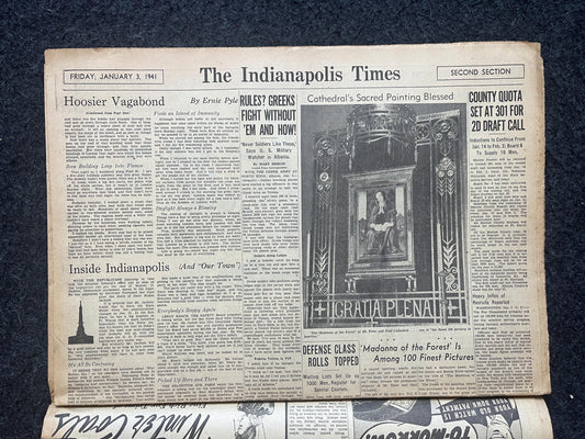 1941 Fall of Bulgaria Bulgarian History World War 2, Original Vintage Newspaper, Military Memorabilia Gifts for Him, History Wall decor, WW3