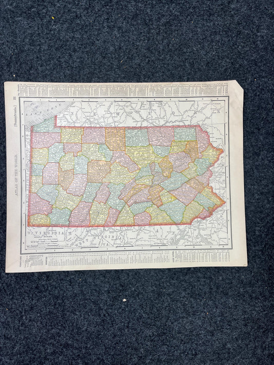 1890s Kansas City & Kansas Map, Original Atlas Maps, Vintage Wall Decor, Collectible Wall Art, Vintage Maps, Antique Gifts for Him,