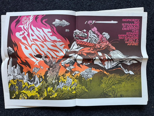 1970s Mediascene Nerdy Magazine Vintage Fanzine Newspaper, Science Fiction & Fantasy, Retro Wall Decor, Nostalgia Gifts, Geeky Collectibles