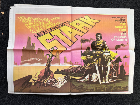 1970s Mediascene Nerdy Magazine Vintage Fanzine Newspaper, Science Fiction & Fantasy, Retro Wall Decor, Nostalgia Gifts, Geeky Collectibles
