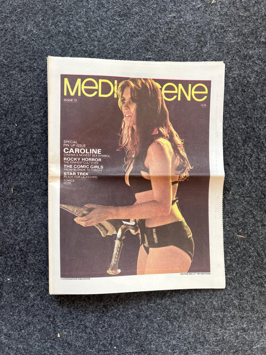 1970s Vintage Pinup Nerdy Magazine Vintage Fanzine Newspaper, Science Fiction & Fantasy, Retro Wall Decor, Nostalgia Gifts, Gifts for Him