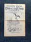 1980 Native American Halloween Themed Newspaper Black Panther Party, Underground Far-Left Newspaper, Vintage Newspaper, Indigenous Gifts