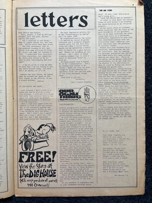 1970s CounterCulture River City Tribune, Black Panther Party, Underground Far-Left Newspaper, Vintage Newspaper, Goblin Wall Decor, Cottage