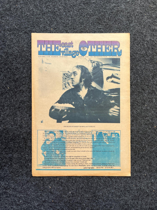 1970s CounterCulture The Other Tribune, Black Panther Party, Underground Far-Left Newspaper, Vintage Newspaper, Goblin Wall Decor, Cottage