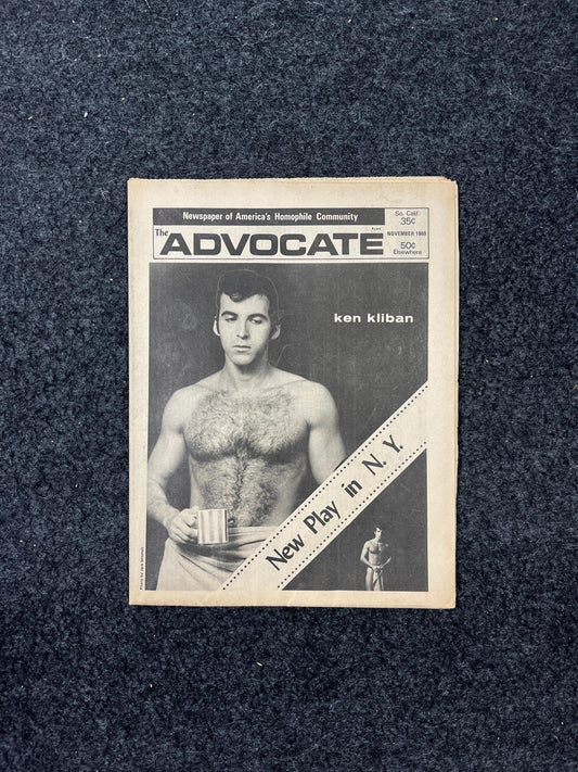 Vintage 1969 Gay Advocate LGBT Newspaper, LGBTQIA Memorabilia, Queer Gifts Artworks, Lesbian gift, Gay Books Magazine, History Gifts