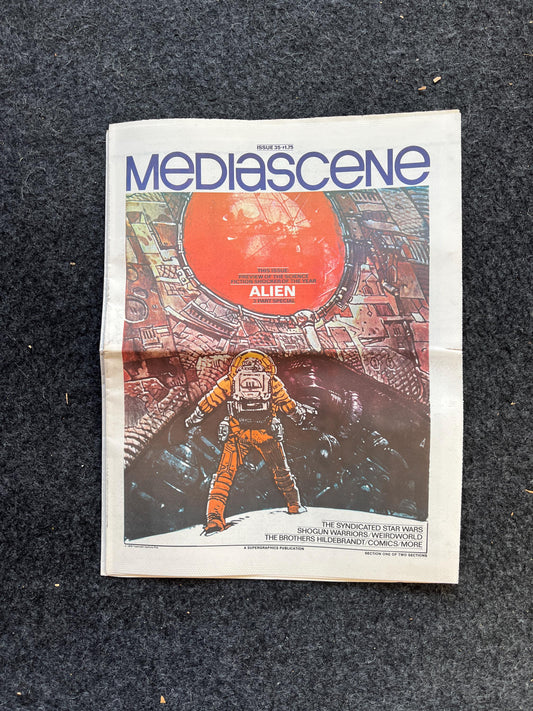 1970s Vintage Gifts for Him, Nerdy Magazine Vintage Fanzine Newspaper, Science Fiction & Fantasy, Retro Wall Decor, Nostalgia Gifts,