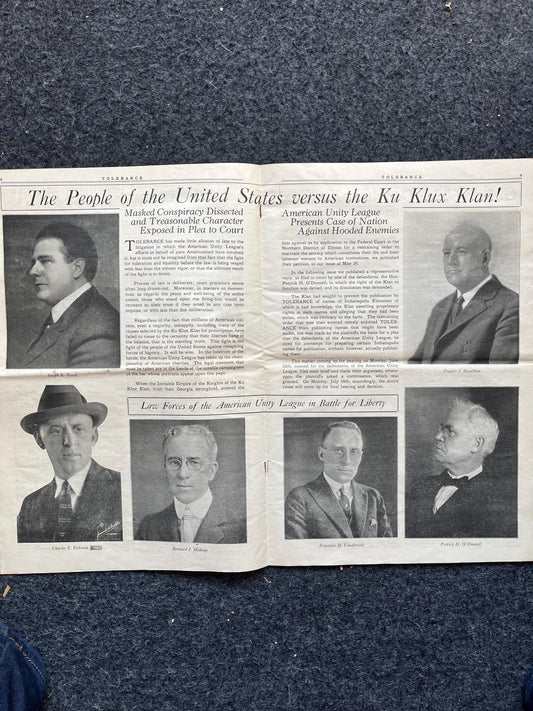 1923 Tolerance Anti Hate Catholic Newspaper, Civil Rights History Black Lives Matter, Catholic Gifts, Great Depression Art, Black Decor